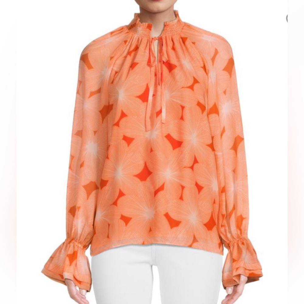 Gorgeous Orange Ramy Brook Top